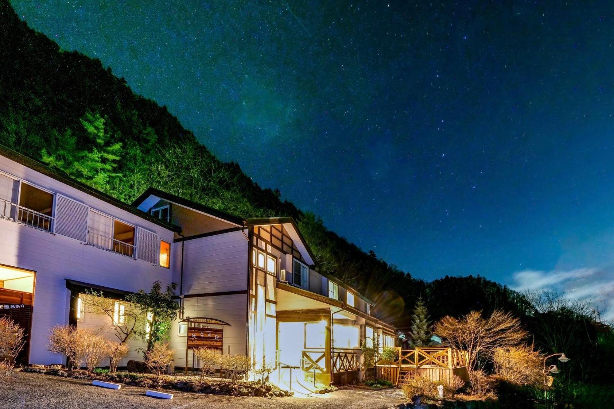 Sora No Uta Bed and Breakfast Minami Alps Buitenkant foto
